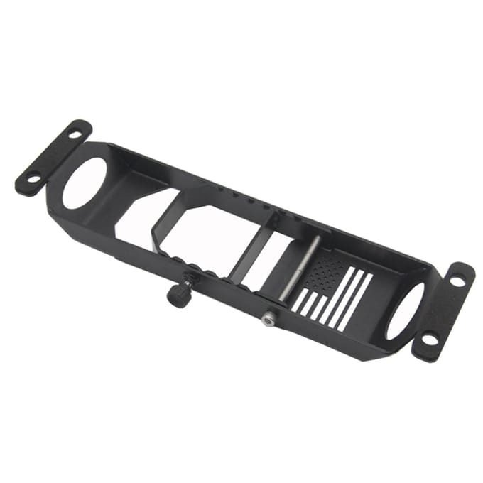 Deurscharnier Stap Metalen Voetsteun Vervanging voor Wrangler JK 2007-2017 black