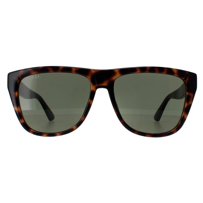 Gucci GG1345S 003 havana groene zonnebril