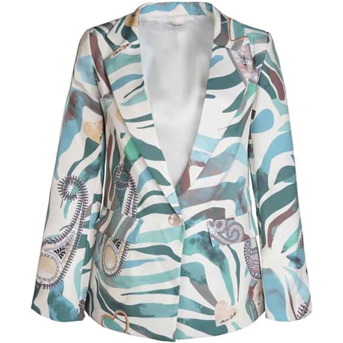 Mucho Gusto Blazer Moon Green Größe: XS | Blazer Outlet | Damen | Grün