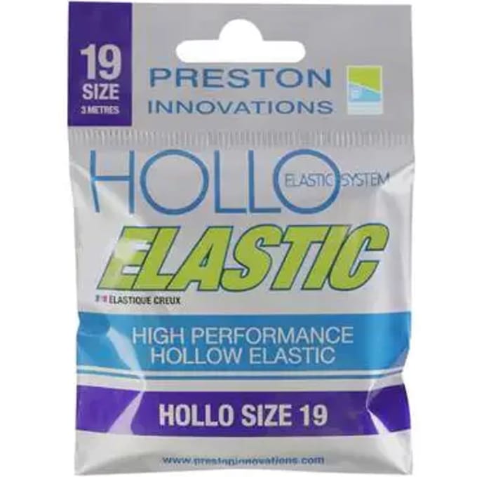 Preston Hollo Elastic - Maat 19 - Paars - Paars