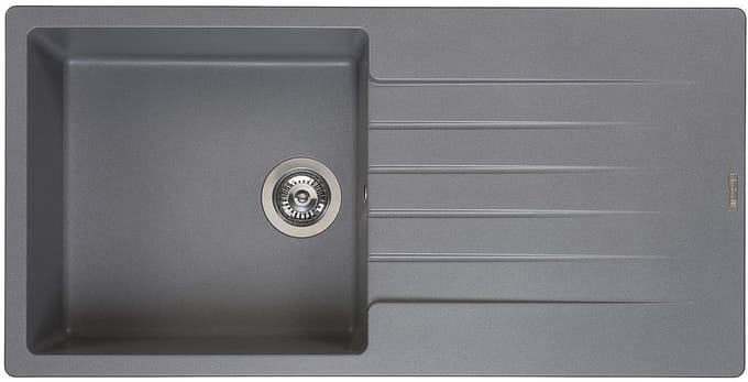 Reginox Harlem 10 spoelbak 100x50cm Grey Silvery