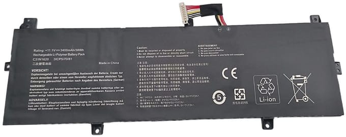 CoreParts MBXAS-BA0353 laptop reserve-onderdeel Batterij