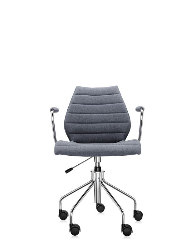 Kartell - Maui Soft draaistoel - Trevira grijs - 4 - 6 Wochen