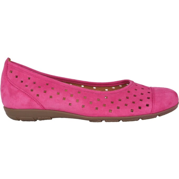 Gabor 64.169.30 - dames ballerina - Roze - maat 36 (EU) 3.5 (UK)