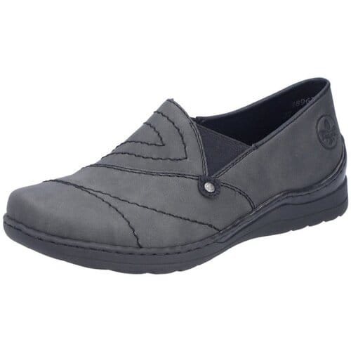 Rieker Dames Loafer Comfort Extra Breed 48961-45 Grey