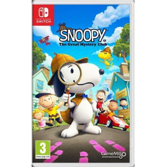 Nintendo Switch Switch Snoopy & The Great Mystery Club NL/FR Games