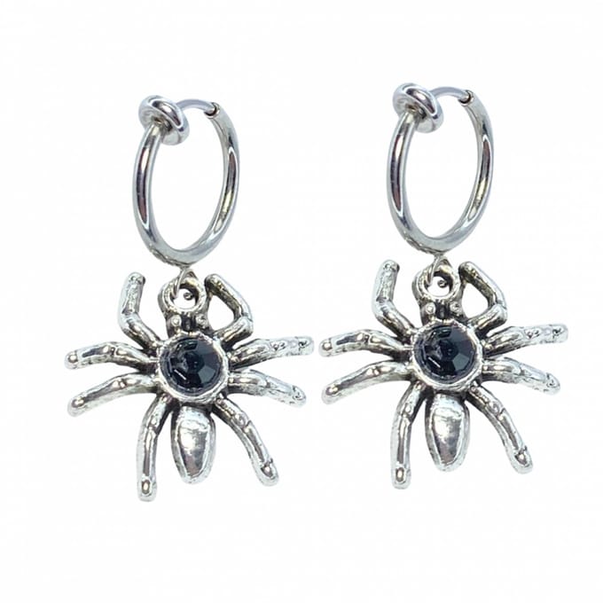 Klem oorbellen spin- geen gaatje- Charme Bijoux