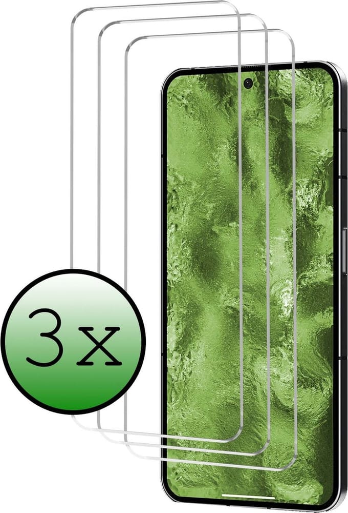 Screenprotector - 3 Stuks Geschikt voor Nothing Phone (2a) - Extra Sterk - Beschermglas - Gehard Glas - Tempered Glass - Screen Protector