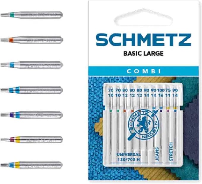 Schmetz basic large combi 10 naalden
