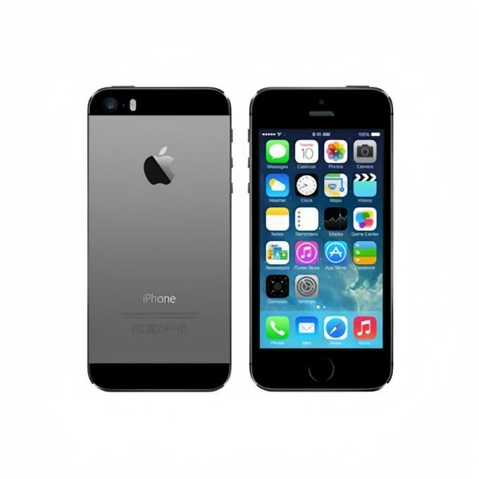 Refurbished Apple iPhone 5S 32GB Spacegrijs - iOS Smartphone Wereldwijde Versie Ontgrendeld Snelle Verzending zwart
