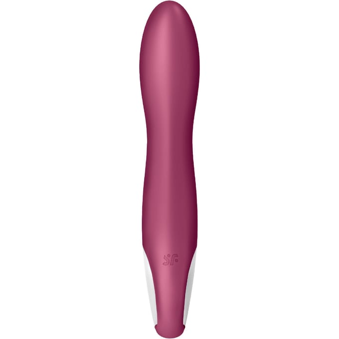 Satisfyer, Bluetooth G-spot vibrator, hotspot, 21,5 cm, met app, met warmtefunctie, gemaakt van siliconen