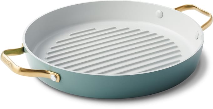 GreenPan Padova Skyblue ronde grillpan 28cm - PFAS-vrij