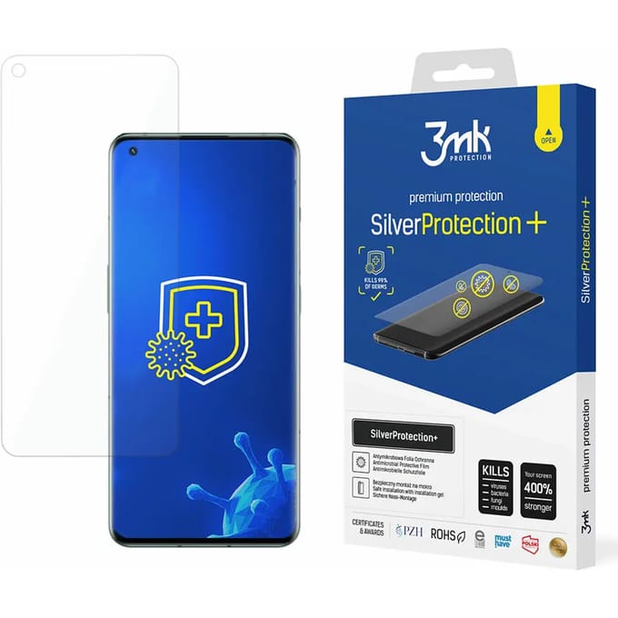 Antimicrobiële beschermingsfilm 3MK OnePlus 10 Pro 5G SilverProtection+