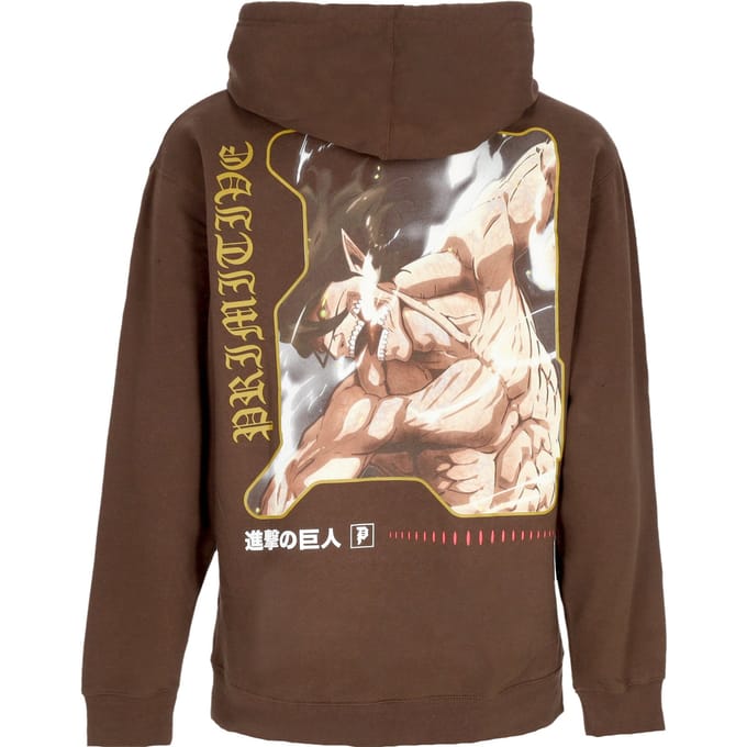 Future Memory Hoodie X Attack On Titan Bruine herenhoodie