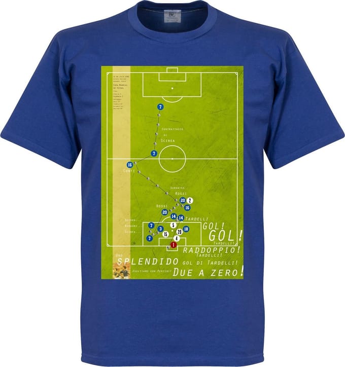 Pennarello Marco Tardelli 1982 Classic Goal T-Shirt - M