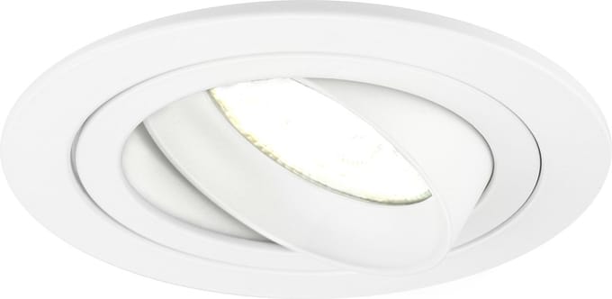 Ledvion - LED Inbouwspot Tokyo - Wit - Dimbaar - 3W - 4000K - Ø92 mm