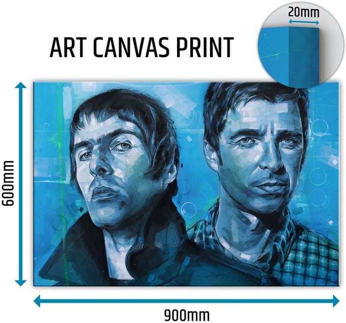 Oasis canvas 90x60 cm