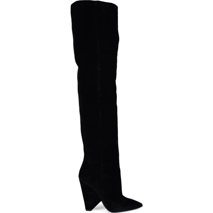 Saint Laurent Niki Laarzen Zwart