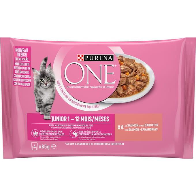 12x 85g Purina One Junior nat kattenvoer