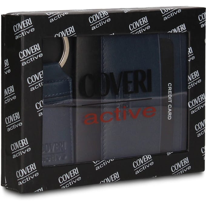 Enrico Coveri Portemonnee en sleutelhanger set Men