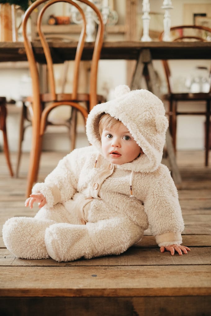 Louise Misha Pilot Jumpsuits Quentin Cream Maat: 36M | Baby Rompers Outlet | kids | Beige