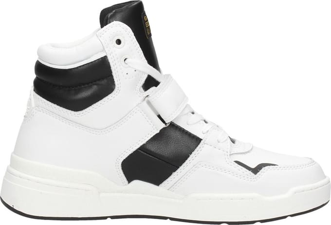 G-Star Raw Attacc Mid Lea W Hoge sneakers - Leren Sneaker - Dames - Wit - Maat 37