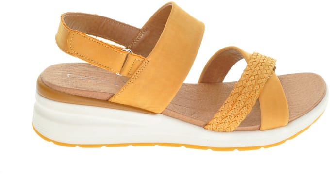Gele Sandalen Comfort Caprice maat 37