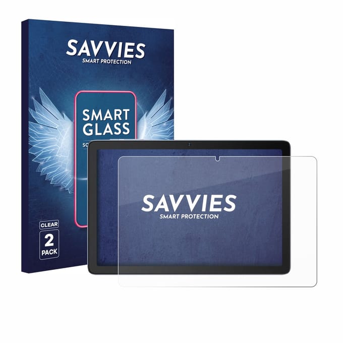 2 Stuks Savvies Screenprotector - geschikt voor Hotwav Pad 12 - beschermfolie glas transparant