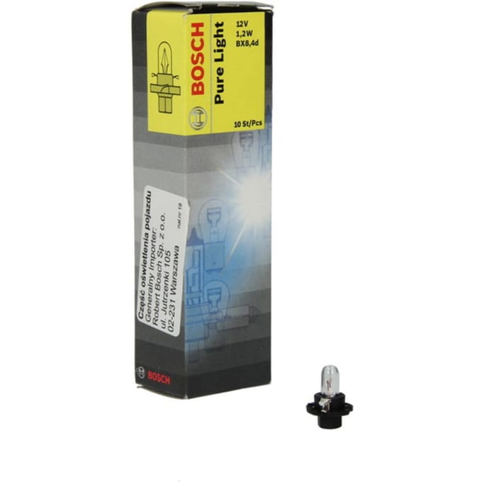 P27/7w lamp BOSCH PBX4 12V, 1,2W