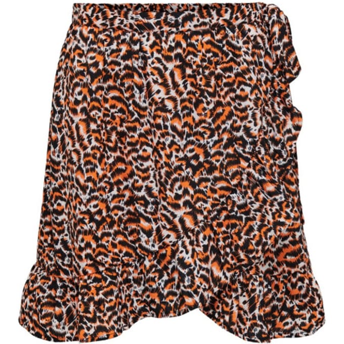 ONLY - ONLJANET FAKE WRAP SKIRT CS PTM - Dames - Rokken