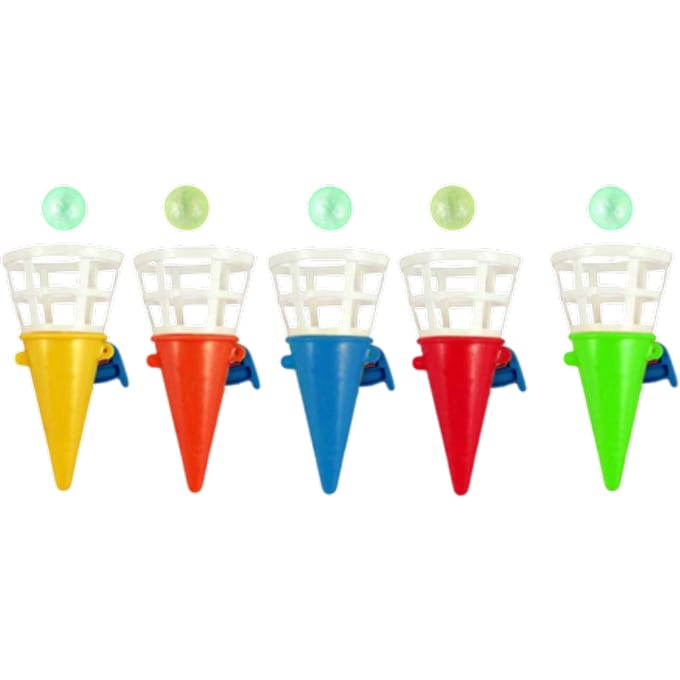Fun Toys Click & Catch Cones Party Game Assorted 7 cm – 1 Stuk