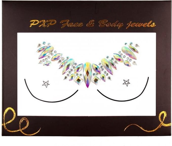 pXp Face & Body Jewels - PRIDE - FESTIVAL - CARNAVAL -Model W