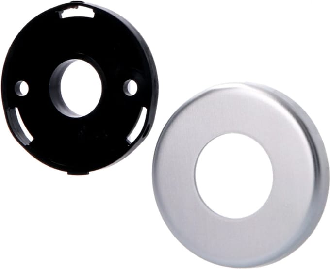 Klikrozet rond aluminium F1