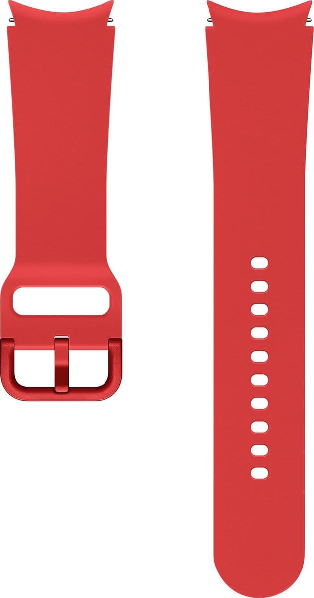 Samsung Sport Band - Geschikt voor Samsung Galaxy Watch4 - M/L - Rood