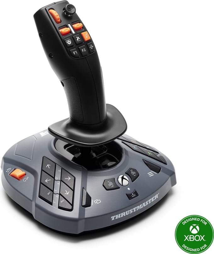 Thrustmaster SimTask FarmStick X zwart USB 2.0 joystick pc, Xbox Series S, Xbox Series X