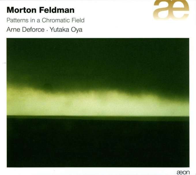 Arne Deforce & Yutaka Oya - Feldman: Patterns In A Chromatic Field (2 CD)