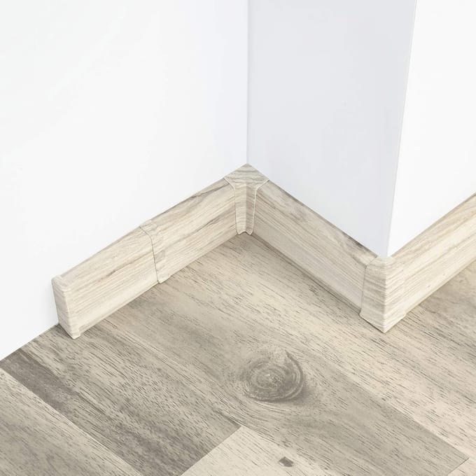 PVC plinten laminaatlook 70 m 55 mm Aldabra eiken