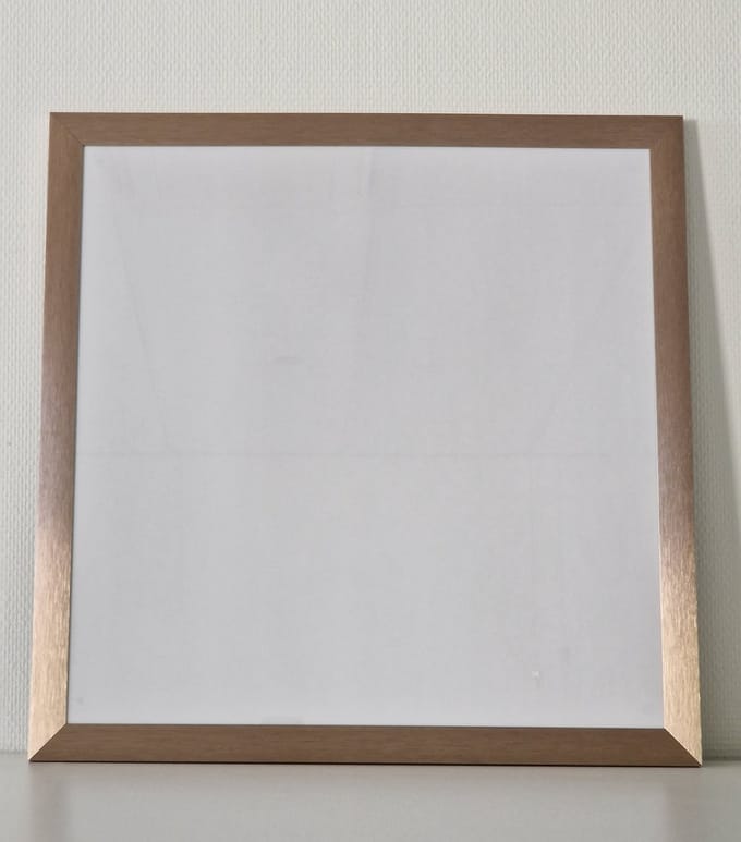 Switch-it XL Wissellijst mat brons 30x30cm