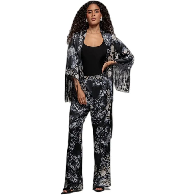 Damesbroek Goddiva Foil Print