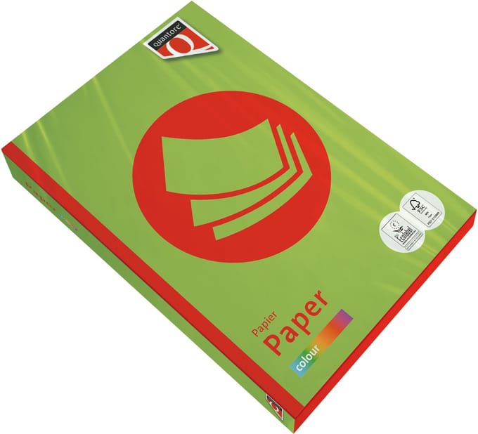 Kopieerpapier quantore colour a4 80gr helgroen