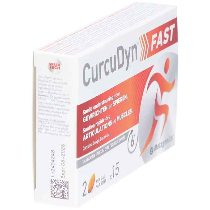 Metagenics Curcudyn Fast 15 Capsules
