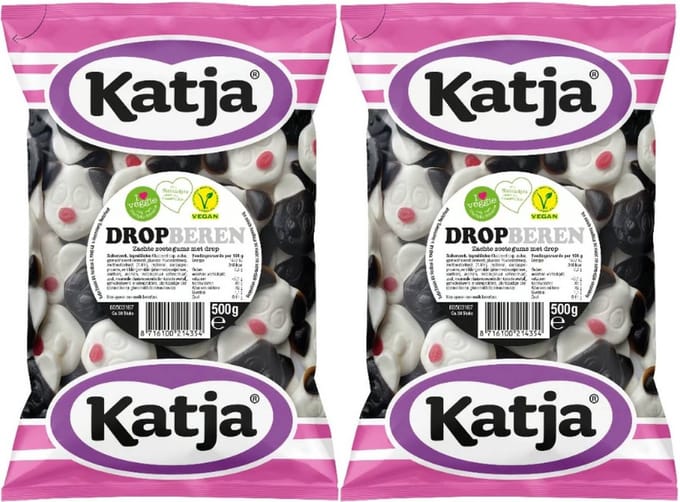 Katja - Dropberen - 1 Kilo - 2x500 Gram