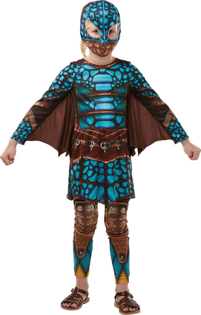 Rubie's Verkleedkostuum Astrid Battlesuit Meisjes Maat 104