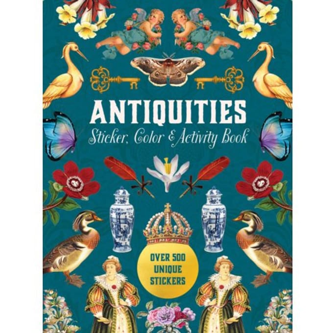 Antiquities Sticker, Color & Activity Book - Sticker Activity Deluxe Editions - Editors of Chartwell Books