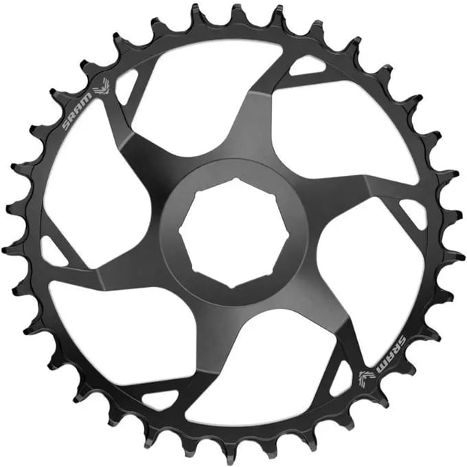 Sram T-type E-bike Brose Direct Mount Kettingblad Zilver 34t
