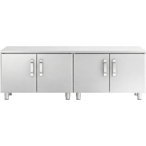 GGM Gastro Unterbau - 1600mm - 4 Türen Zilver
