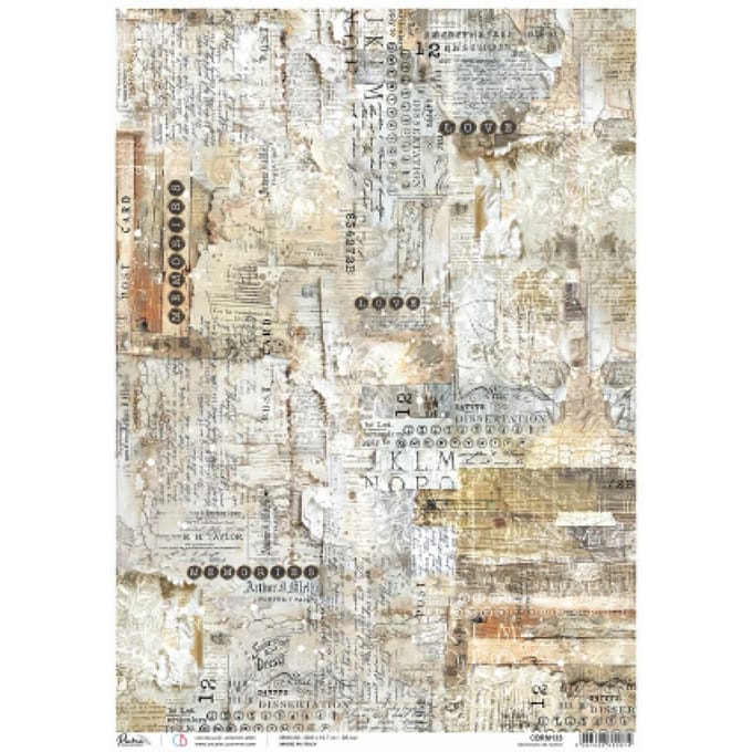Motief strozijde "Memories on Paper"