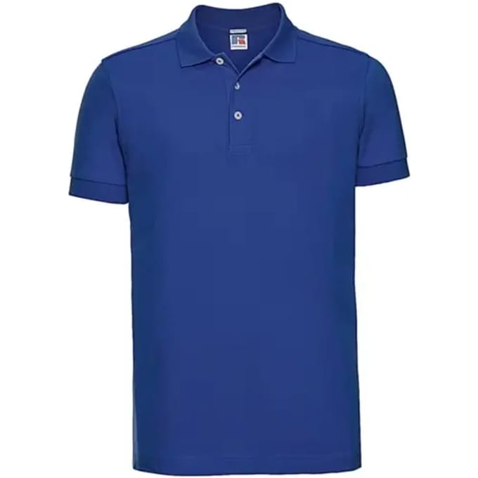 Men's Stretch Poloshirt 'Russell' Convoy Grey - S