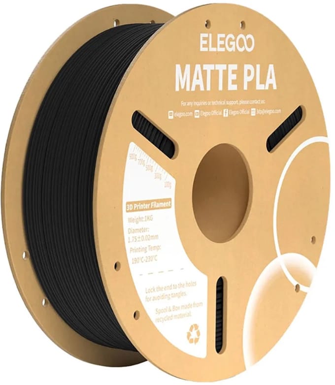 Elegoo Filament Pla Matte Voor 3D-Printers Voor Modellen Van Uitstekende Kwaliteit