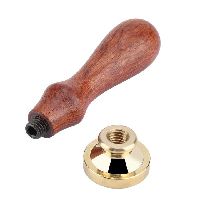1 stuk retro houten zegellakstokjes, klassieke zegelstempel voor huwelijksuitnodigingskaarten(009)